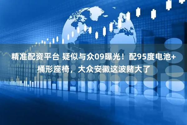精准配资平台 疑似与众09曝光！配95度电池+桶形座椅，大众安徽这波赌大了